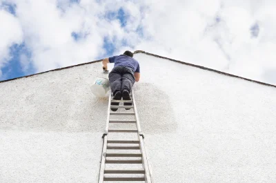 Peinture extérieure à la Genevroye — façades et ravalement